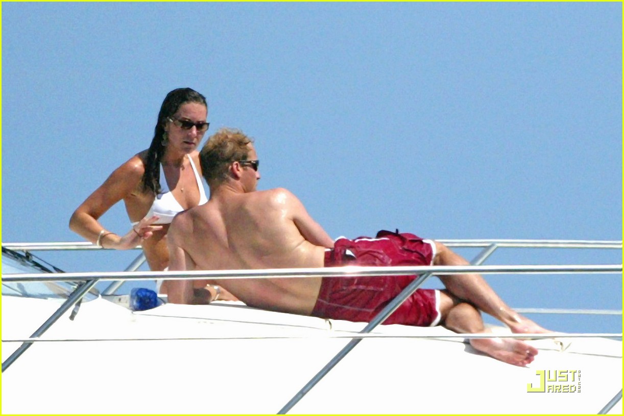 PREVIOUSLY UNSEEN EXCLUSIVE FILE PICTURE: Prince William and Kate Middleton on holiday in Ibiza in 2006. The high profile couple are to be married on April 29 in London