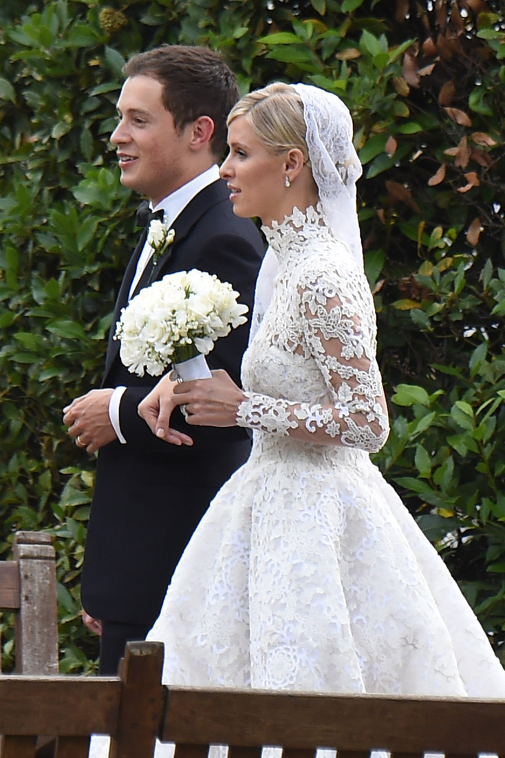 Nicky Hilton and James Rothschild's wedding at Orangery in Kensington Palace